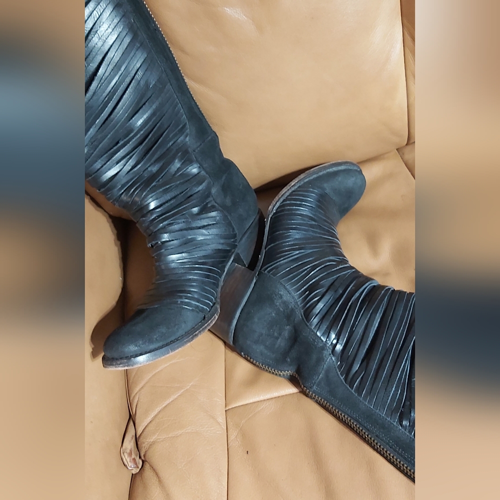 Freebird Logan Leather Engineer boot - Picture 10 of 11